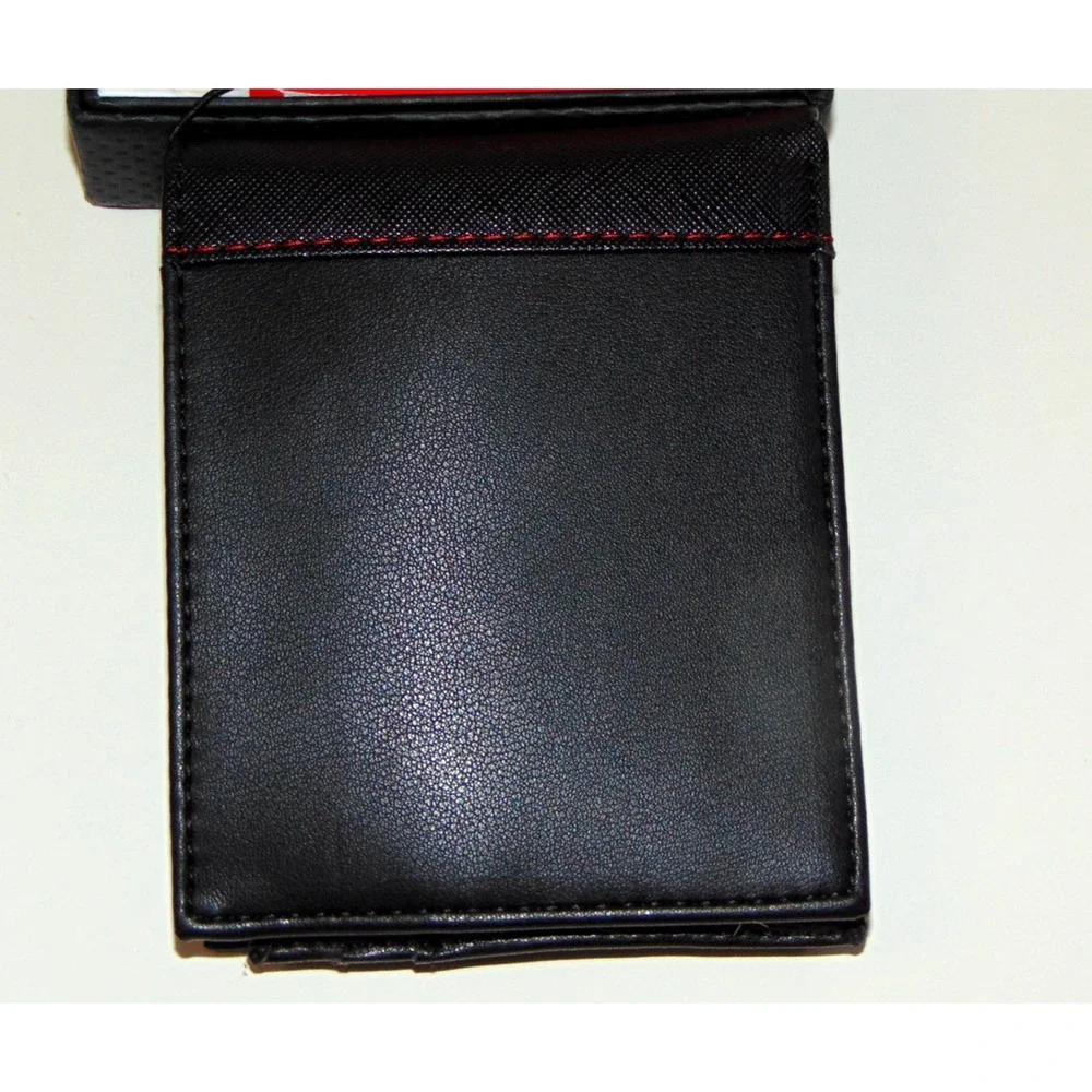 GUESS Men’s Black RFID Bifold Passcase Wallet Boxed NWT